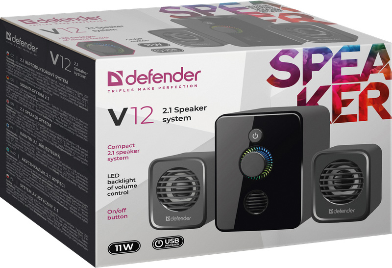   2.1 Defender V12, 11 USB (65212)