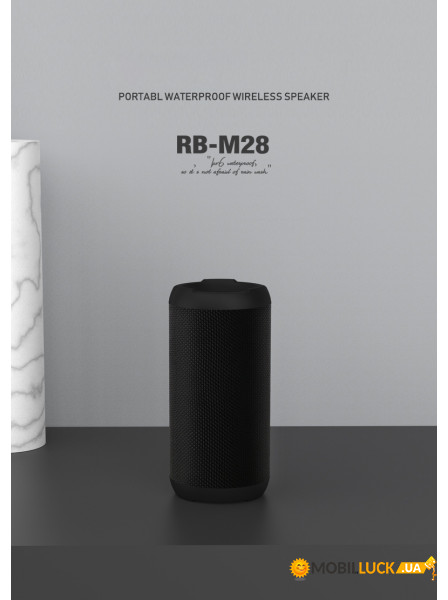  Remax Waterproof RB-M28 Black