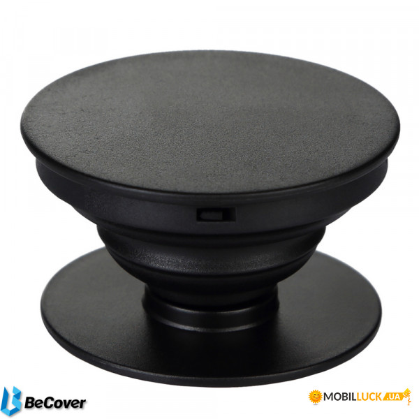 PopSockets Stand + PopSockets Mount BeCover Black (701683)