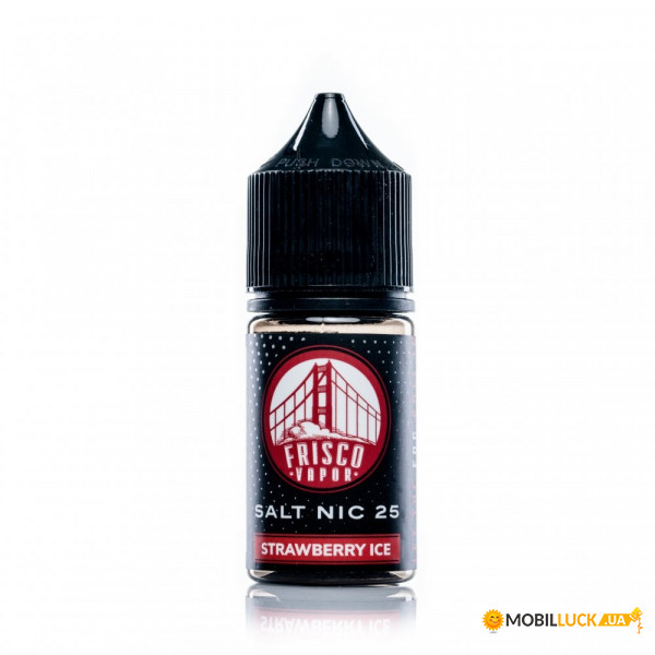     Frisco Salt Strawberry Ice 30  50  (Frisco Strawberry Ice 50mg) (2000000031668) Frisco Vapor