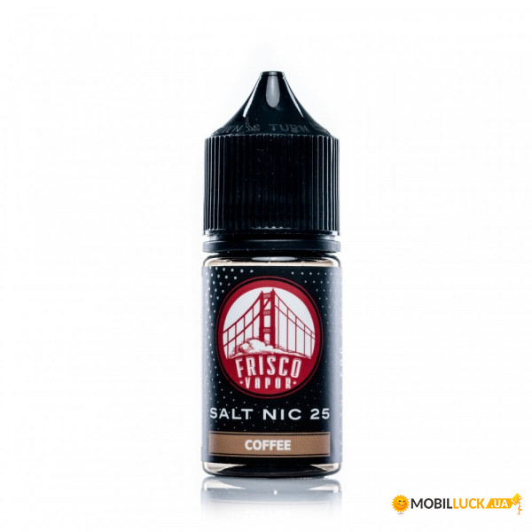     Frisco Salt Coffee 30  50  (Frisco Coffee 50mg) (2000000035697) Frisco Vapor