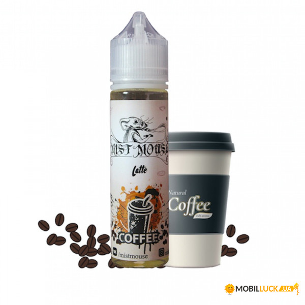     Mist Mouse Latte 60  0  (Mist Mouse Latte 0mg) (ljYVdq8tne1Q)