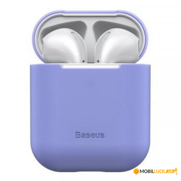  TPU Baseus   Apple AirPods 1/2 Purple