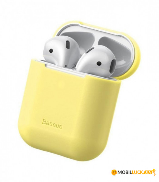  TPU Baseus   Apple AirPods 1/2 Yellow