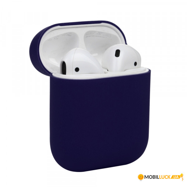  Silicon BeCover  Apple AirPods Blue (703345)