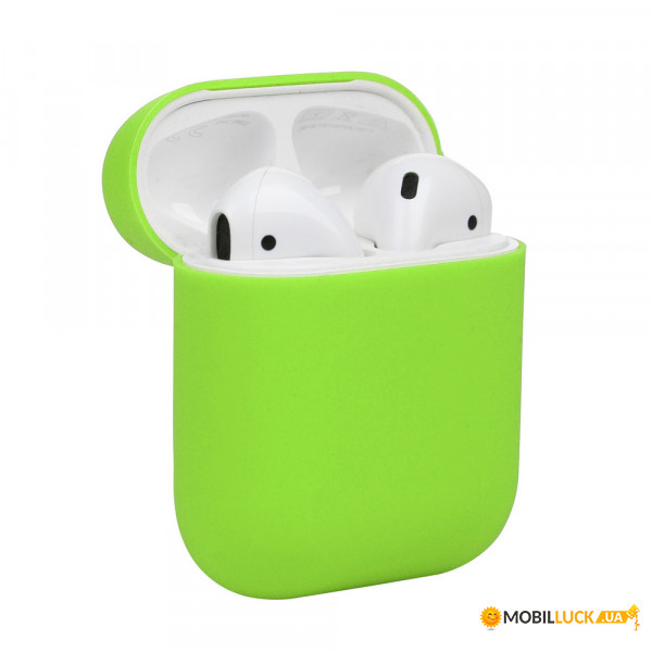  Silicon BeCover  Apple AirPods Green (703347)