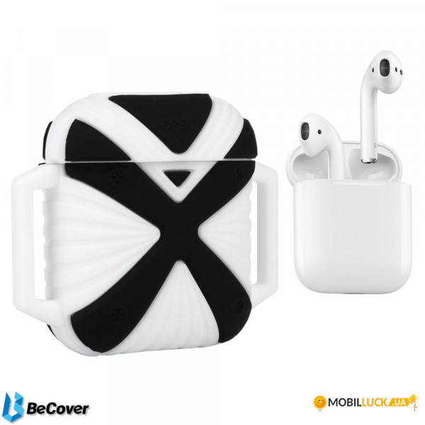  X-HuWei i-Smile  Apple AirPods IPH1443 Black White (702333)