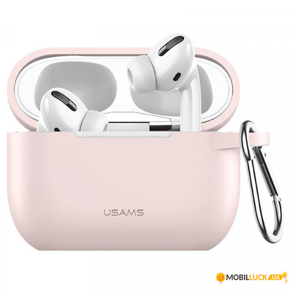  TPU Usams   AirPods Pro US-BH568 Pink