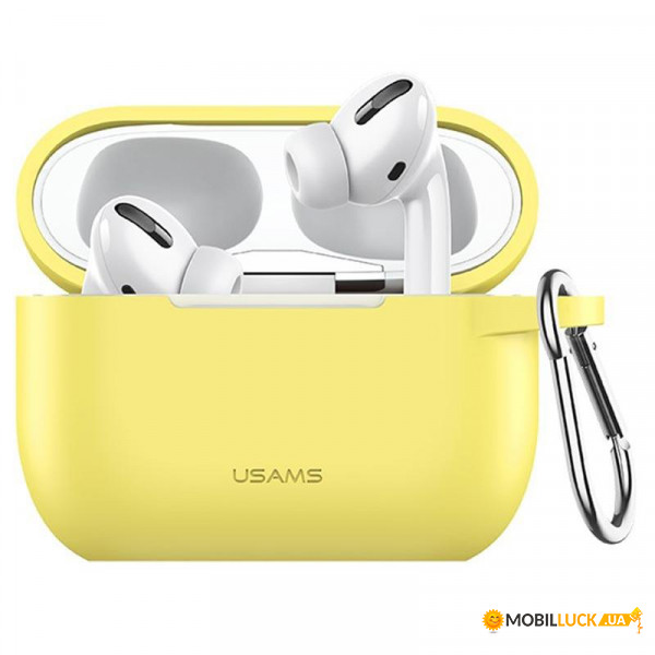  TPU Usams   AirPods Pro US-BH568 Yellow