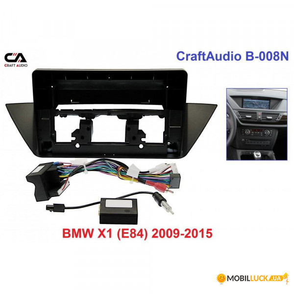   CraftAudio B-008N BMW X1 (E84) 2009-2015