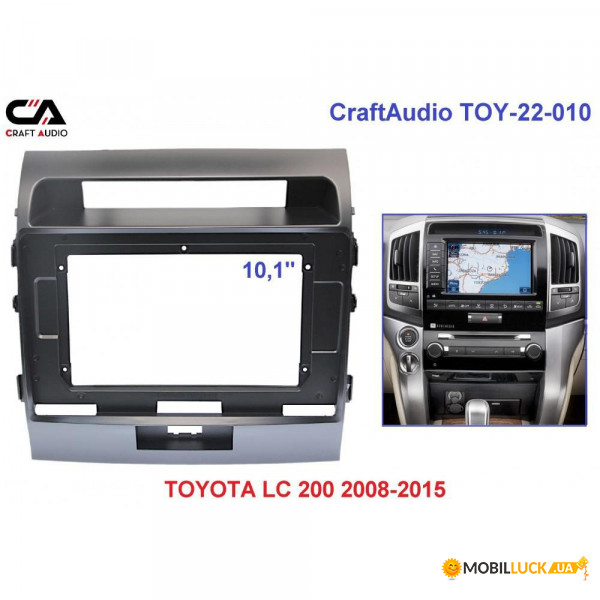   CraftAudio TOY-22-010 TOYOTA L 200 (V8) 2008-2015