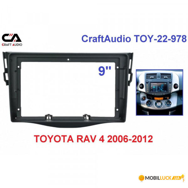   CraftAudio TOY-22-978 TOYOTA RAV 4 2006-2012