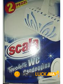       2 Deco ScalaTavolette WC Candeggina 8006130504380