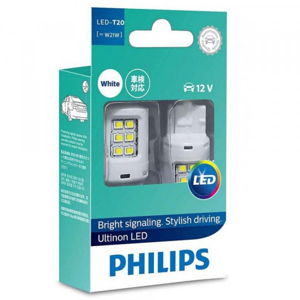  LED Philips W21W White Ultinon 12V 11065ULWX2 2.