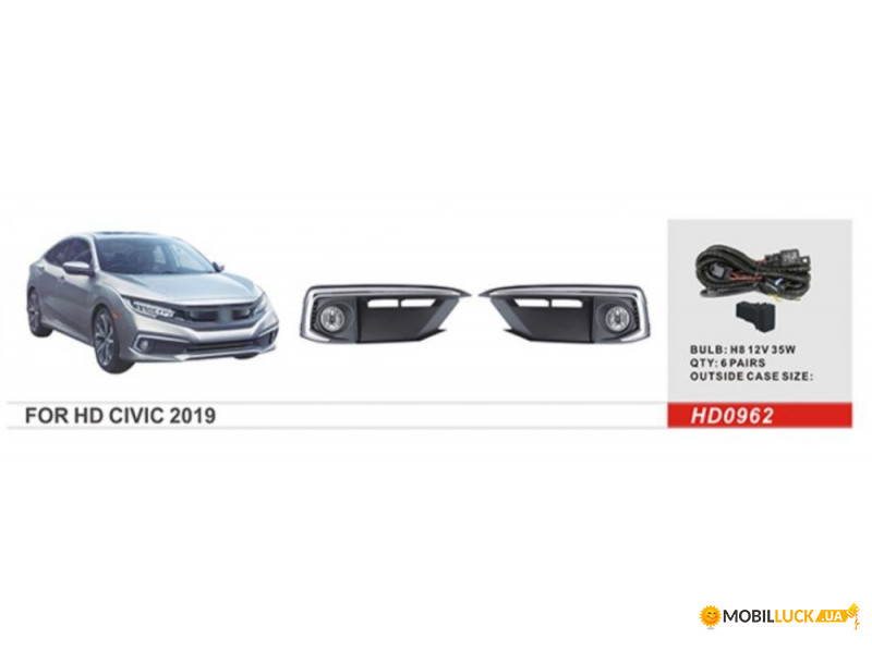   Vitol HD-0962 Honda Civic 2019