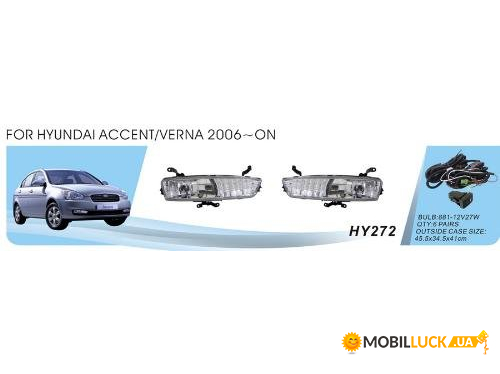   Vitol HY-272W Hyundai Accent 2006