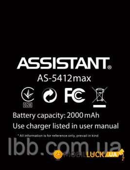  Assistant AS-5412 Max Original