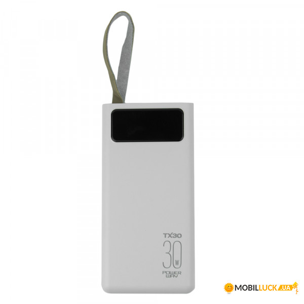   (PowerBank) Power Way TX30 (30000 mAh) White