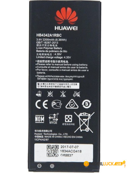  Huawei HB4342A1RBC (Y5 II)