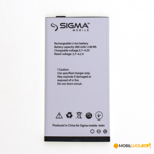  SIGMA COMFORT 50 SLIM Original