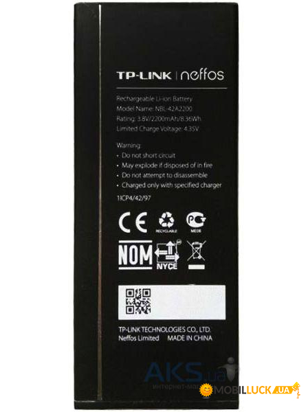  TP-Link Neffos C5 / NBL-42A2200 Original