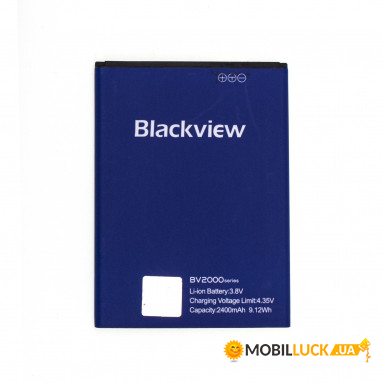   Blackview BV2000 | BV2000s (Li-ion 3.8V 2400mAh)