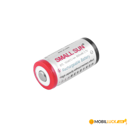  16340 Small Sun 800mAh