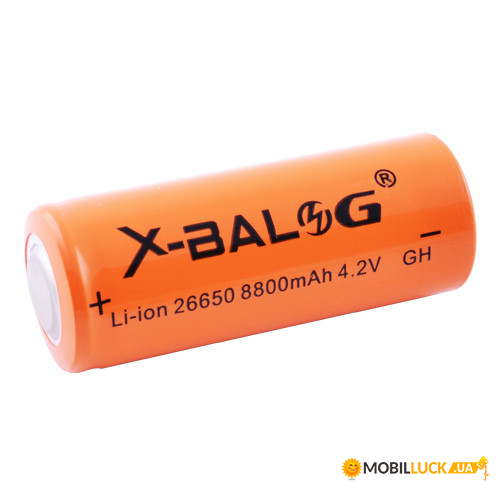  Luxury 26650, X-Balog, 8800mAh 7314