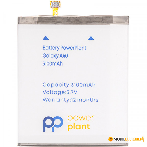  PowerPlant Samsung Galaxy A40 (EB-BA405ABE) 3100mAh