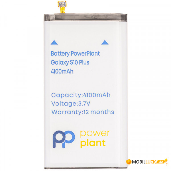  PowerPlant Samsung Galaxy S10 Plus (EB-BG975ABU) 4100mAh