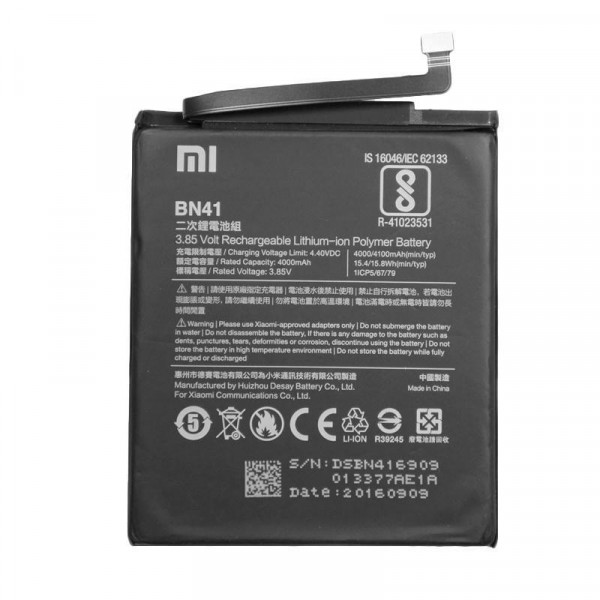   Xiaomi Redmi Note 4 (BN41) 4100mAh (A09883)