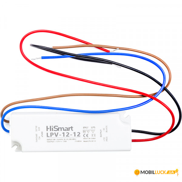   HiSmart 12V, 1, 12W, IP67