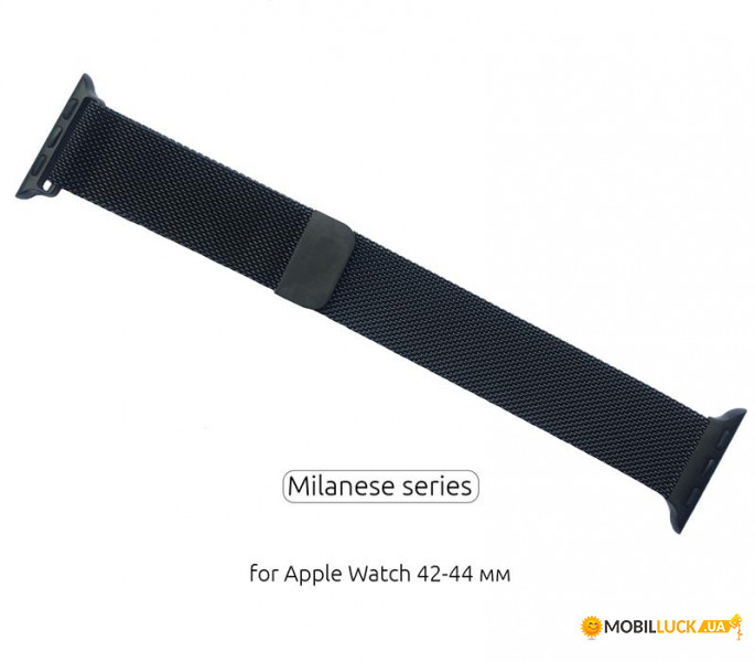   Armorstandart Milanese Loop  Apple Watch 42mm 44mm Black (ARM48693)