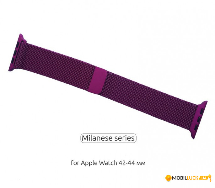   Armorstandart Milanese Loop  Apple Watch 42mm 44mm Purple (ARM50692)