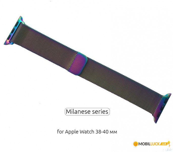   Armorstandart Milanese Loop  Apple Watch 38mm 40mm Rainbow (ARM50695)