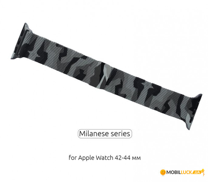   Armorstandart Milanese Loop  Apple Watch 42mm 44mm Military Light Grey (ARM