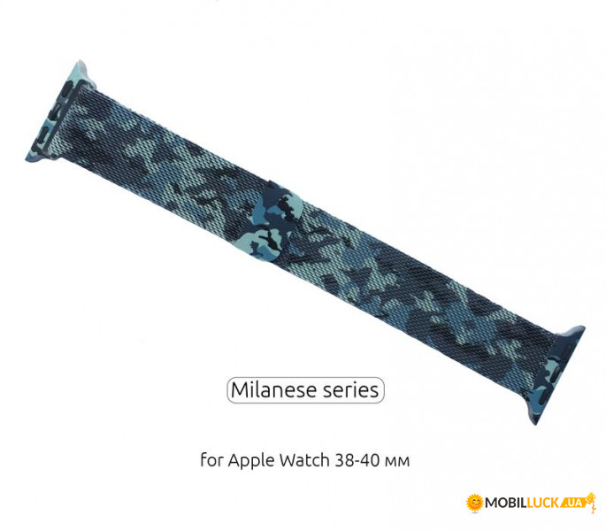   Armorstandart Milanese Loop  Apple Watch 38mm 40mm Military Blue (ARM52953)