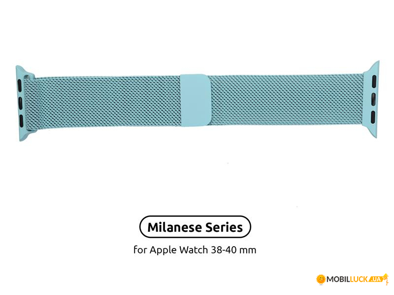   Armorstandart Milanese Loop  Apple Watch 38mm 40mm Soft Blue (ARM54385)