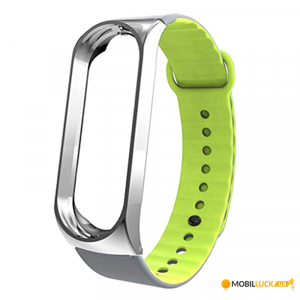   Armorstandart Sport  Xiaomi Mi Band 3 Silver/Green (ARM54516)