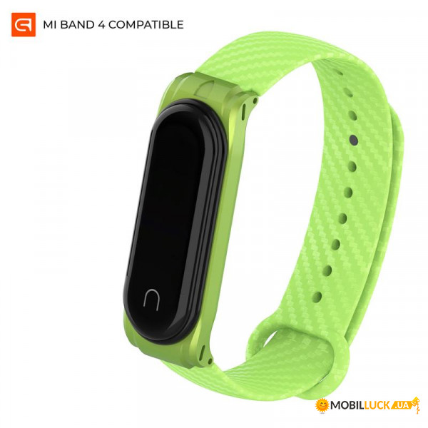   Armorstandart Carbon Series  Xiaomi Mi Band 4 3 Green (ARM55021)