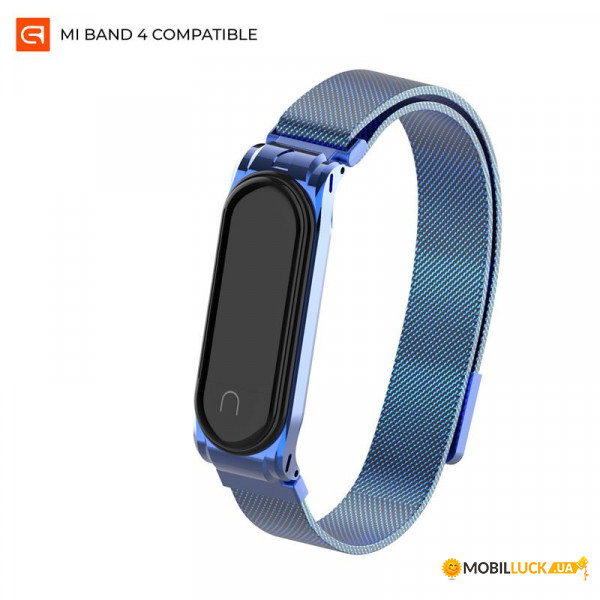   Armorstandart Milanese Magnetic Band  Xiaomi Mi Band 4 3 Blue (ARM55027)