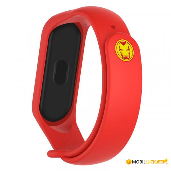   Armorstandart Superhero Edition  Xiaomi Mi Band 4 3 Iron Man Red (ARM55062)