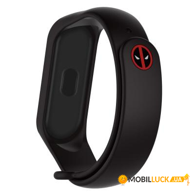  Armorstandart Superhero Edition Xiaomi Mi Band 5 Deadpool Black (ARM57071)