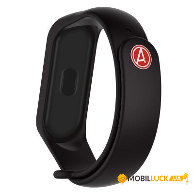  Armorstandart Superhero Edition Xiaomi Mi Band 5 Avengers Black (ARM57107)