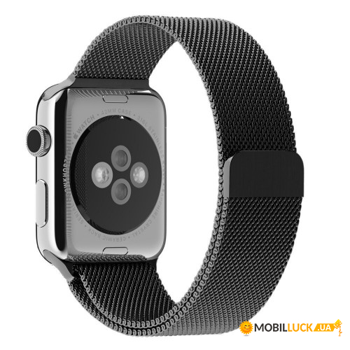  Apple Watch 38/40 mm Black Milanese Loop