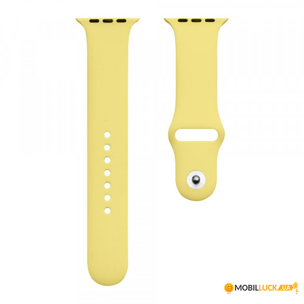    Band Silicone Classic Apple Watch 38/40/41 mm Yellow (Classic38-4.Yellow)