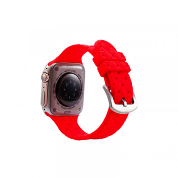    Band Grid Weave Apple Watch 38/40/41 mm (Grid38-10.Red)