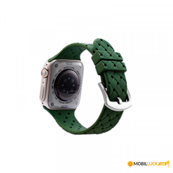    Band Grid Weave Apple Watch 38/40/41 mm Green (Grid38-1.Green)