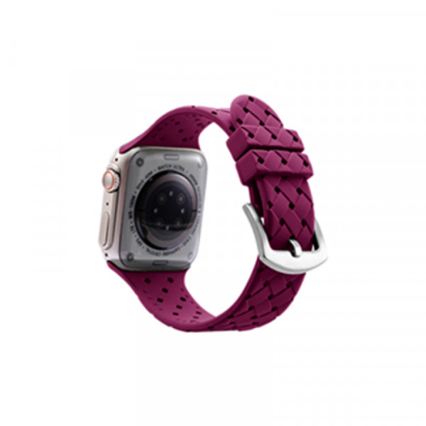    Band Grid Weave Apple Watch 38/40/41 mm Bordo (Grid38-6.Bordo)