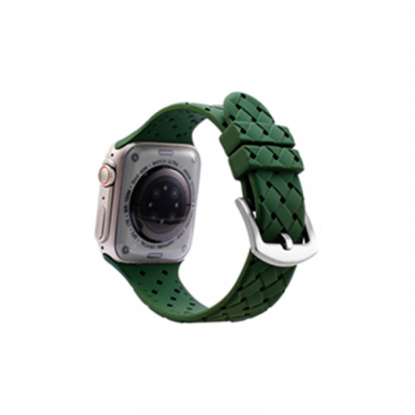    Band Grid Weave Apple Watch 42/44/45/49 mm Green (Grid42-1.Green)